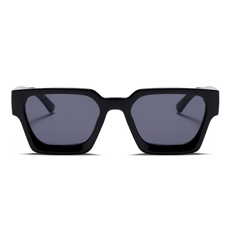 1 Pair Wide Brimmed Stylish Versatile Leopard Print Patchwork Women's Sunglasses h5Picture2