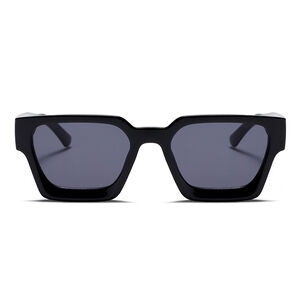 1 Pair Wide Brimmed Stylish Versatile Leopard Print Patchwork Women's Sunglasses h5 Picture2