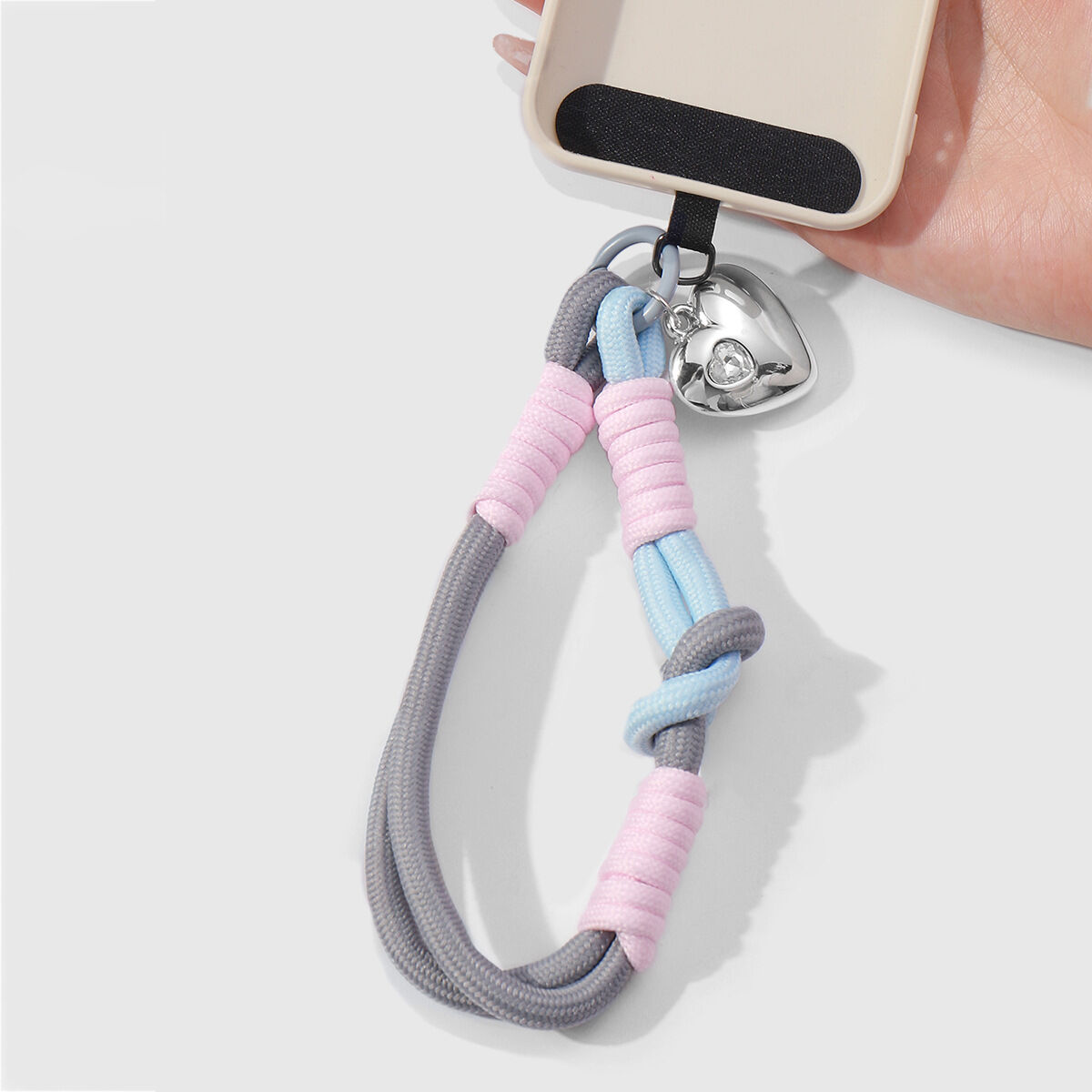 1 Piece Simple Series Casual Heart Alloy Rhinestone Women's Bag Charms