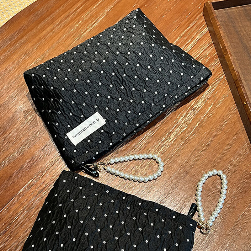 1 Piece Classic Series Elegant Polka Dots Polyester Women's Bags Picture3