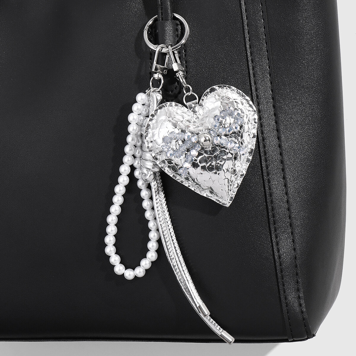 Puff Heart Bag Charms h5 Picture5