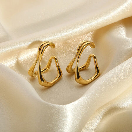 Light Luxury Geometric And Niche - Designed Women's Ear Clips