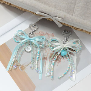 Sweet Beaded Bow Bag Charms h5 Picture3