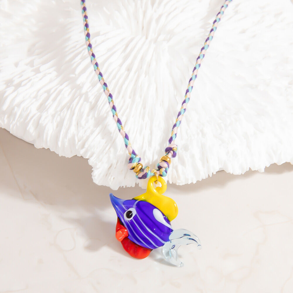 Tropical Fish Glass Women's Pendant Necklaces h5Picture8