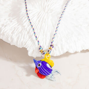 Tropical Fish Glass Women's Pendant Necklaces h5 Picture8