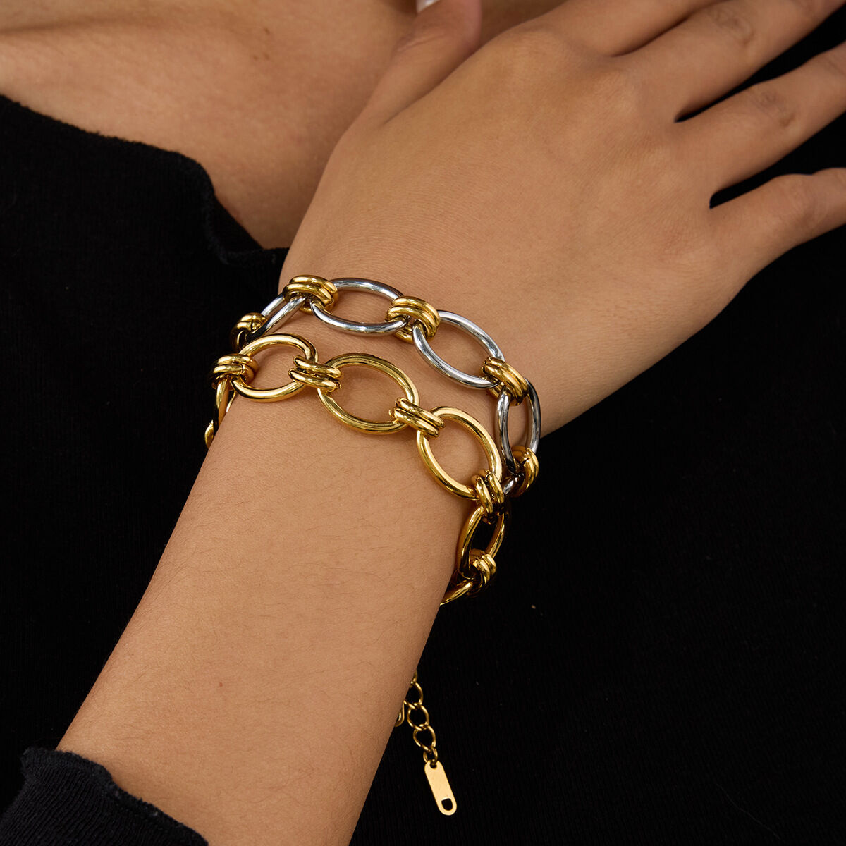 Classic Chain Stainless Steel Waterproof Bracelets 2