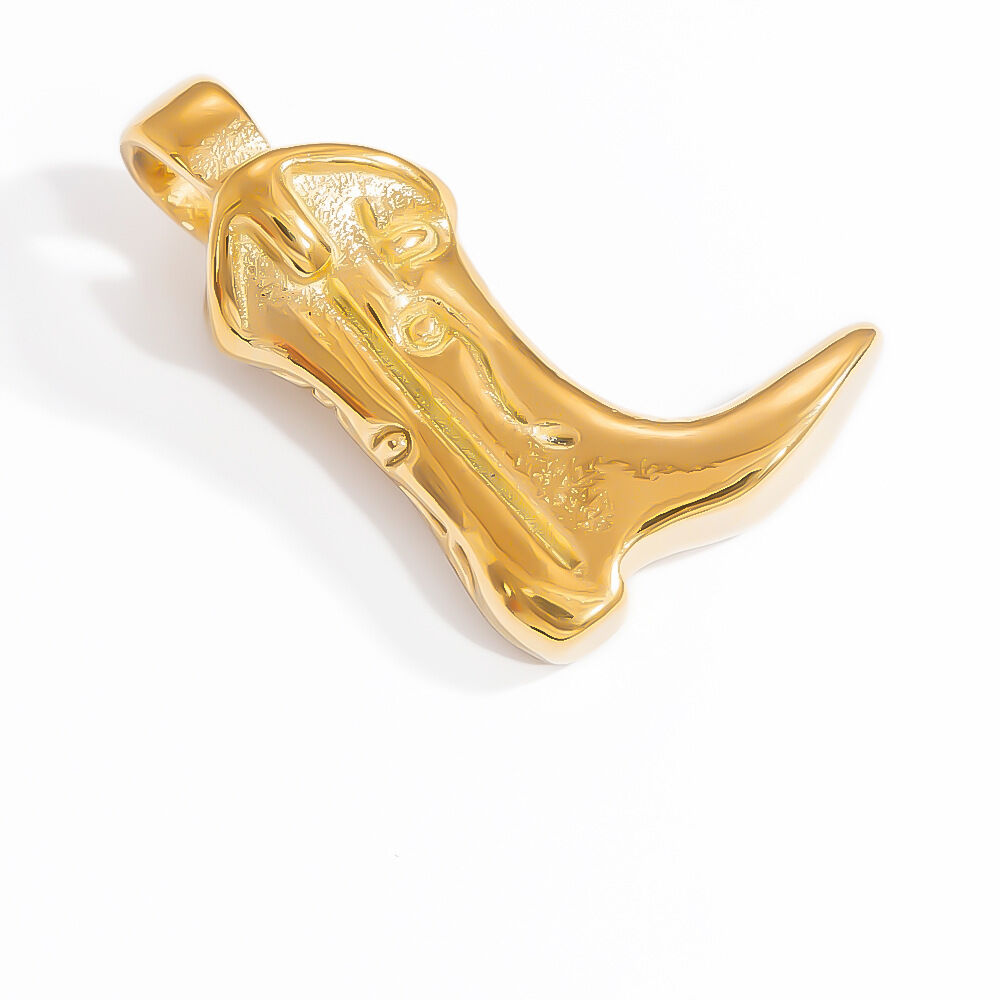 Retro Stainless Steel Waterproof Gold Color DIY Pendants Picture6