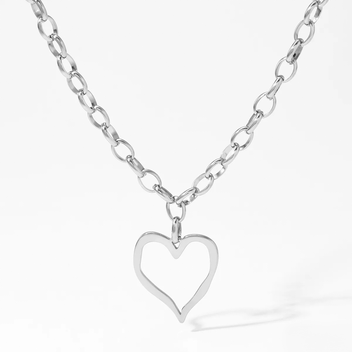 Silver Necklace D1216 Picture2