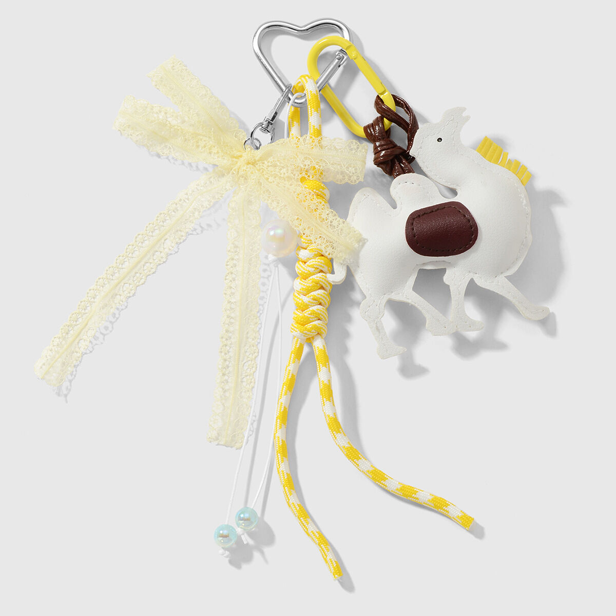 1 White Camel Bow Keychain Picture3