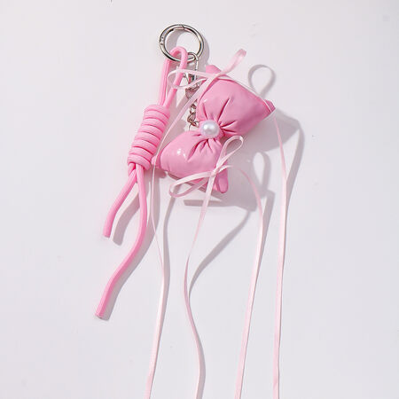 1 Piece Sweet Love Bow Knot Women's Bag Charms 2