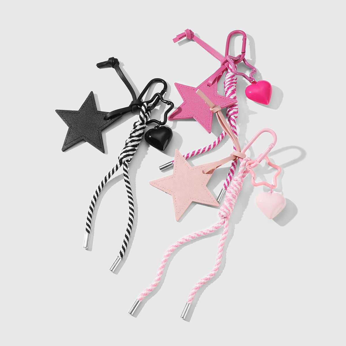 Leather Star Bag Charms