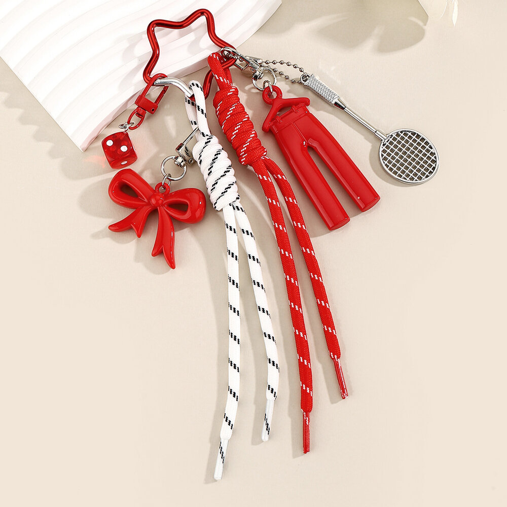 Sport Style Badminton Racket Bag Charms Picture5