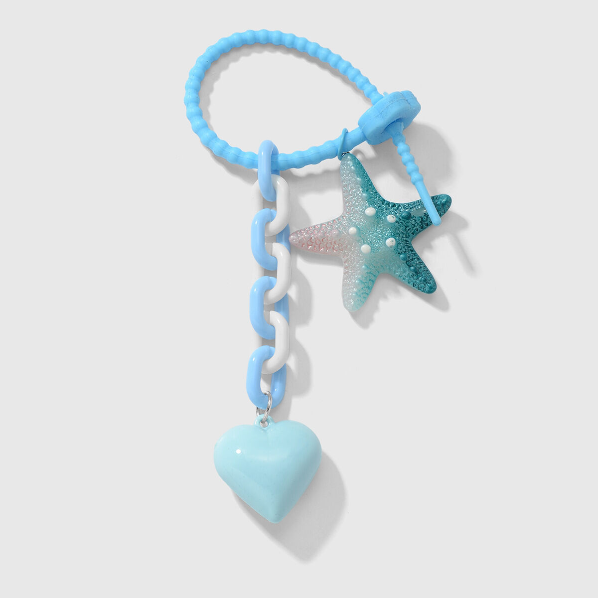 1 Blue Star Keychain Picture2