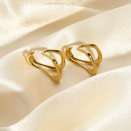 Light Luxury Geometric And Niche - Designed Women's Ear Clips 2