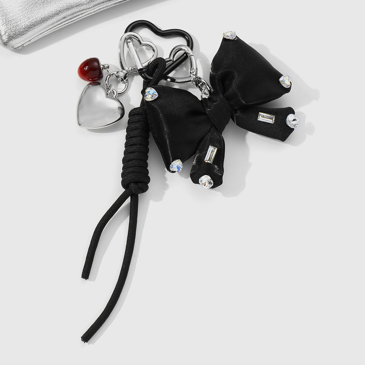 Puff Bow Knot Bag Charms