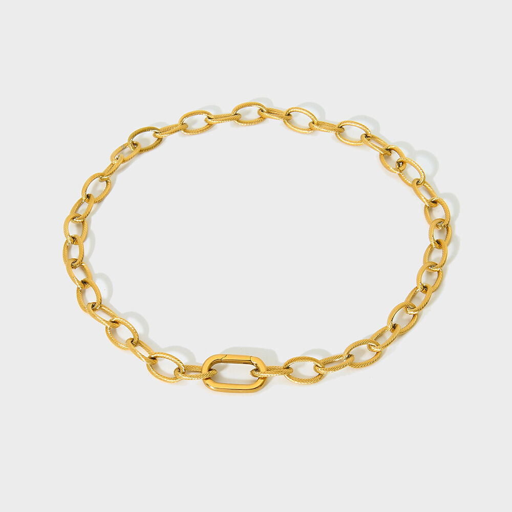 Simple Necklace with a Sense of Luxury - DIY Stainless Steel Waterproof Necklace for Women Picture4