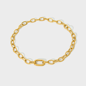 Simple Necklace with a Sense of Luxury - DIY Stainless Steel Waterproof Necklace for Women h5 Picture4