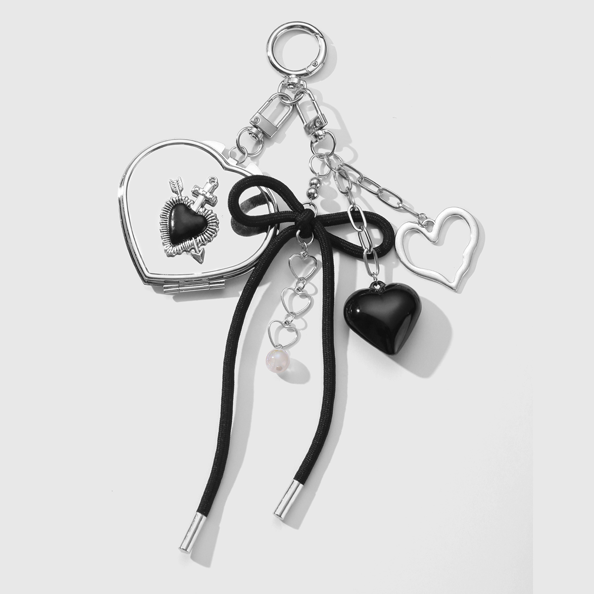 Heart Mirror Bag Charms Picture6
