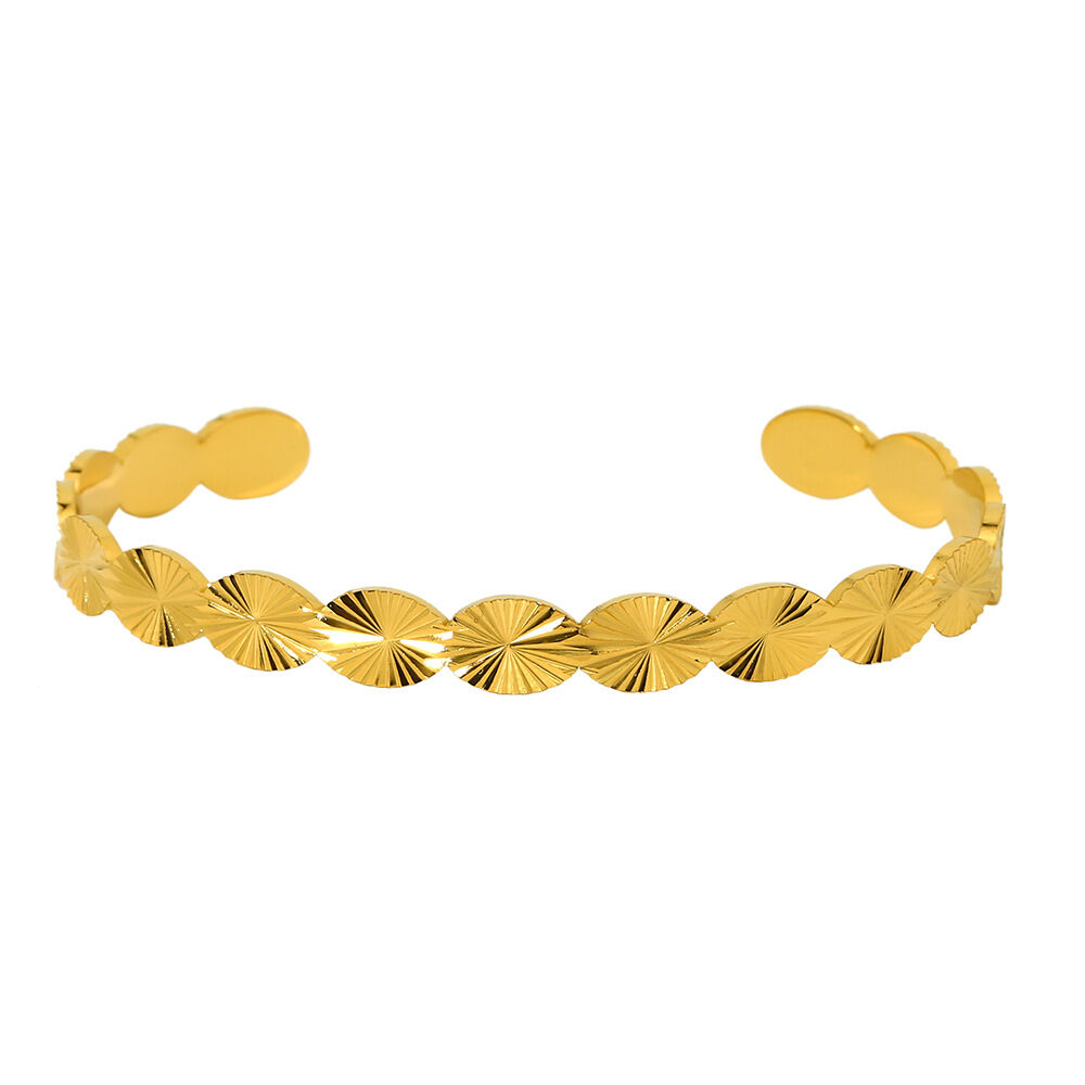 Vintage Star - shaped Gold - colored Stainless Steel Waterproof Women's Rings Picture5