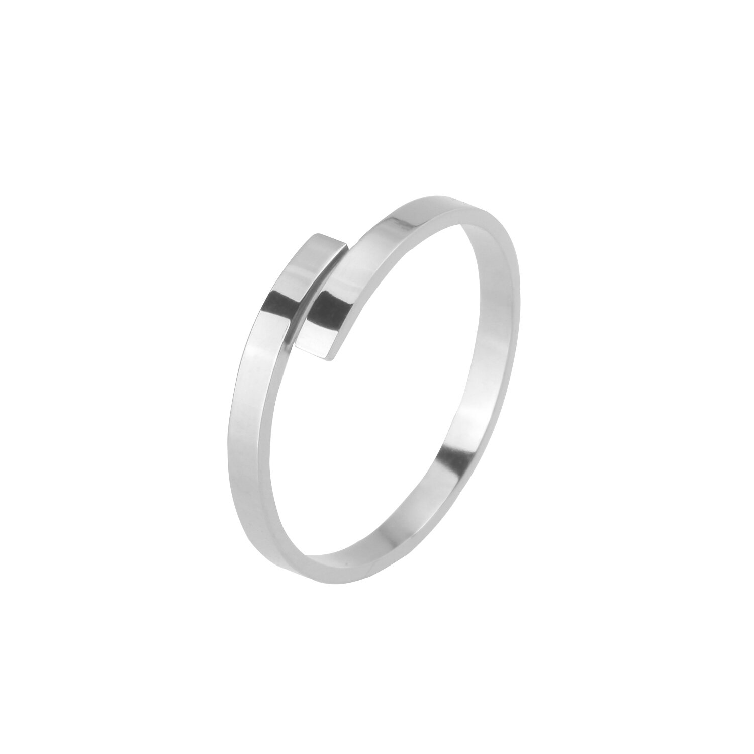 Simple Series Everyday Gold - colored Stainless Steel Waterproof Couple Rings h5 