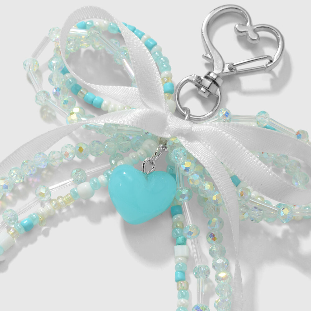 Sweet Beaded Bow Bag Charms Picture7