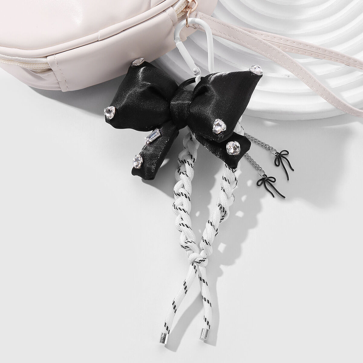 Puff Bow Knot  Bag Charms 2