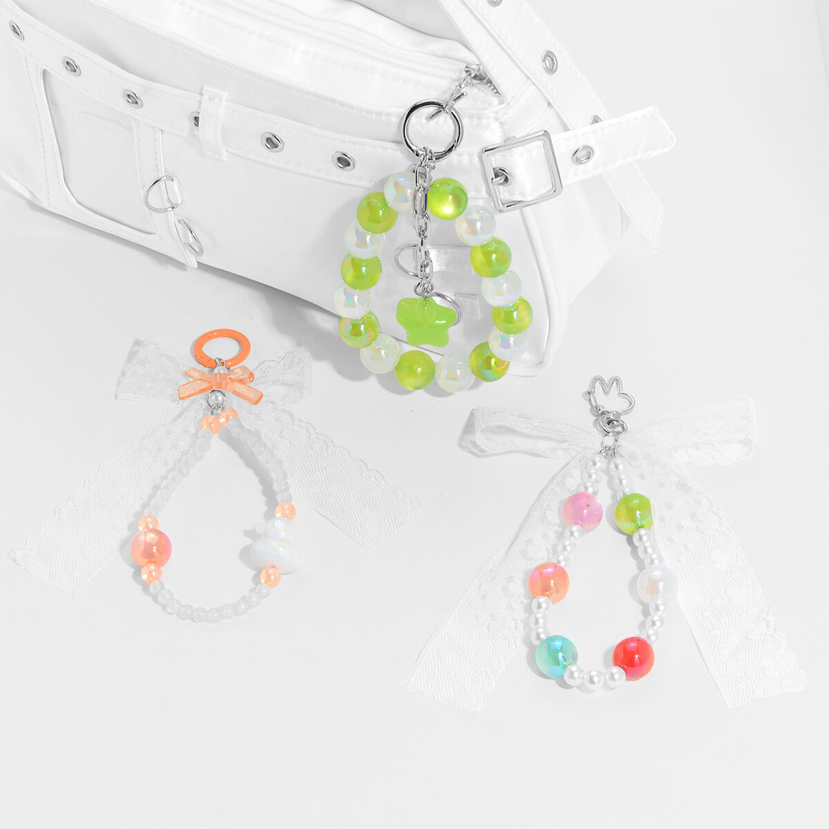 Cute Beads Bag Charms 2