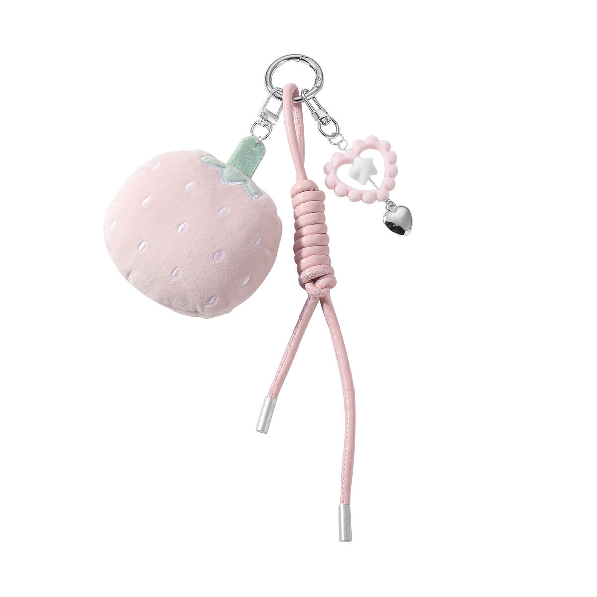 1 pezzo semplice serie carino fiocco nodo lega senza placcatura materiale perla artificiale ciondoli per borse da donna Immagine4