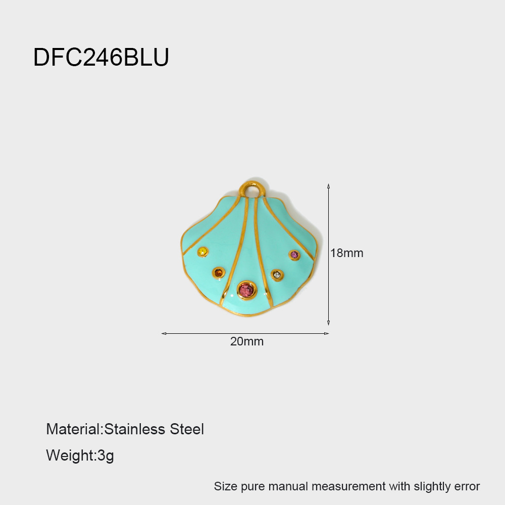 Cute Fruit Stainless Steel Waterproof Diy Pendant h5Picture2