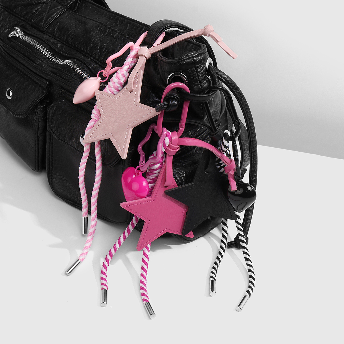 Leather Star Bag Charms h5 Picture2