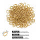 Golden Egg-Shaped Ring 1*6*8 Picture10