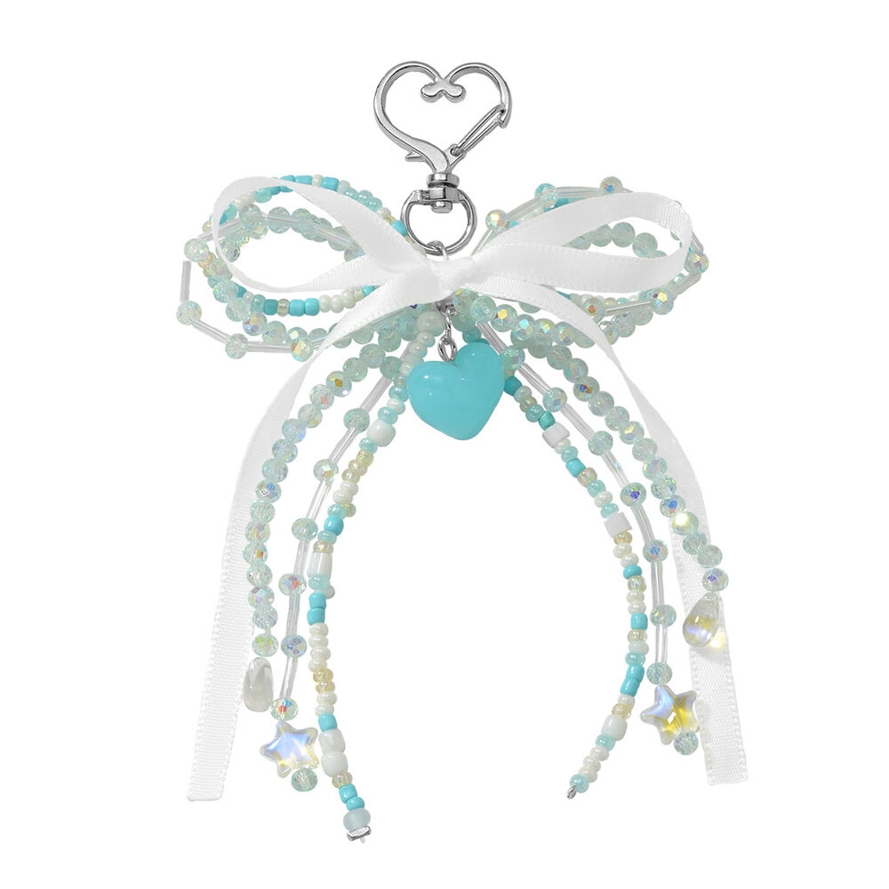 Sweet Beaded Bow Bag Charms Picture6