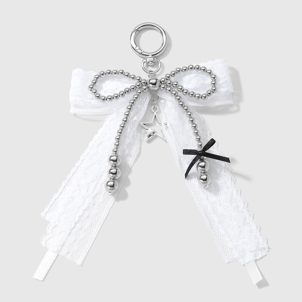 Beaded Bow Knot Bag Charms h5 Picture2