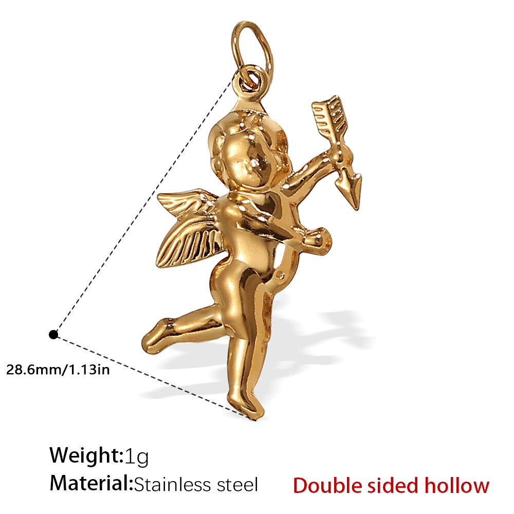 Pj238G Double-Sided Hollow Gold Pendant Picture22