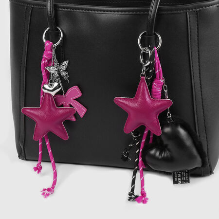 1 Piece Leather Star & Love Women's Bag Charms