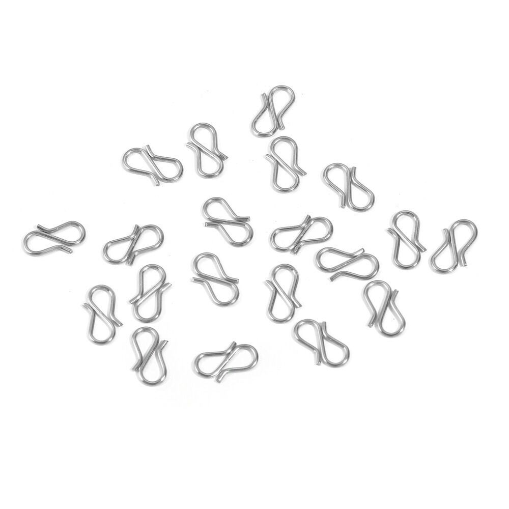 1 Piece DIY Series Daily S Shape Hook Stainless Steel Waterproof Gold Color Women's Pendants h5Picture6