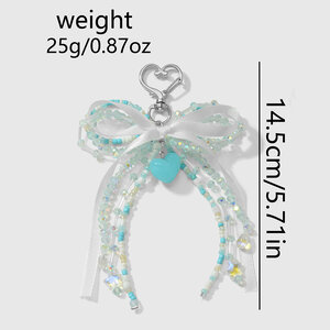 Sweet Beaded Bow Bag Charms h5 Picture8