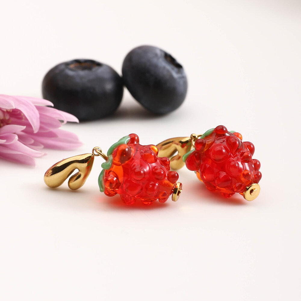 Boucles d'oreilles pendantes Sweet Berry Image8