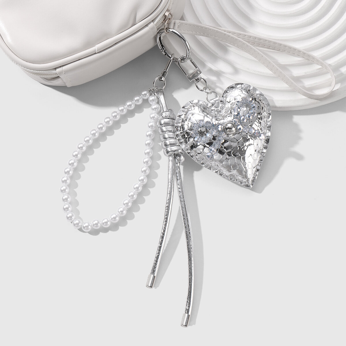 Puff Heart Bag Charms 2