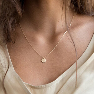 Light Luxury Multi - layer Chain Gold - colored Stainless Steel Waterproof Women's Necklaces h5 Picture4