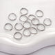 Double Ring 1.0X10Mm Steel Color 50 Pieces/Pack Picture12
