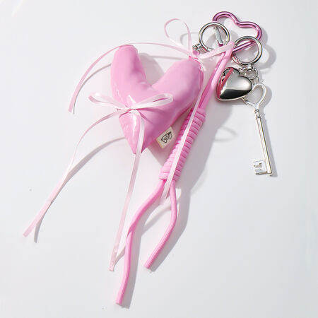1 Piece Sweet Love Bow Knot Women's Bag Charms