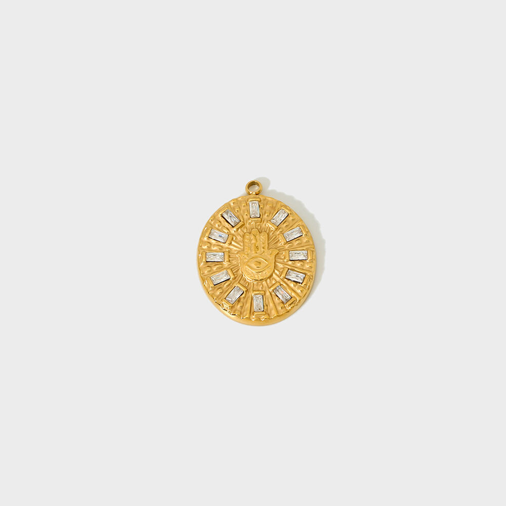 Luxury Premium Gold Color Stainless Steel Waterproof DIY Pendant Picture4