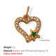 Pj315Gng Green Oil Drop Gold Pendant/8 Picture10