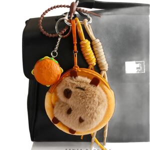 1 stuk Simple Series cartoon pluche speelgoed tashanger voor dames h5 Afbeelding5