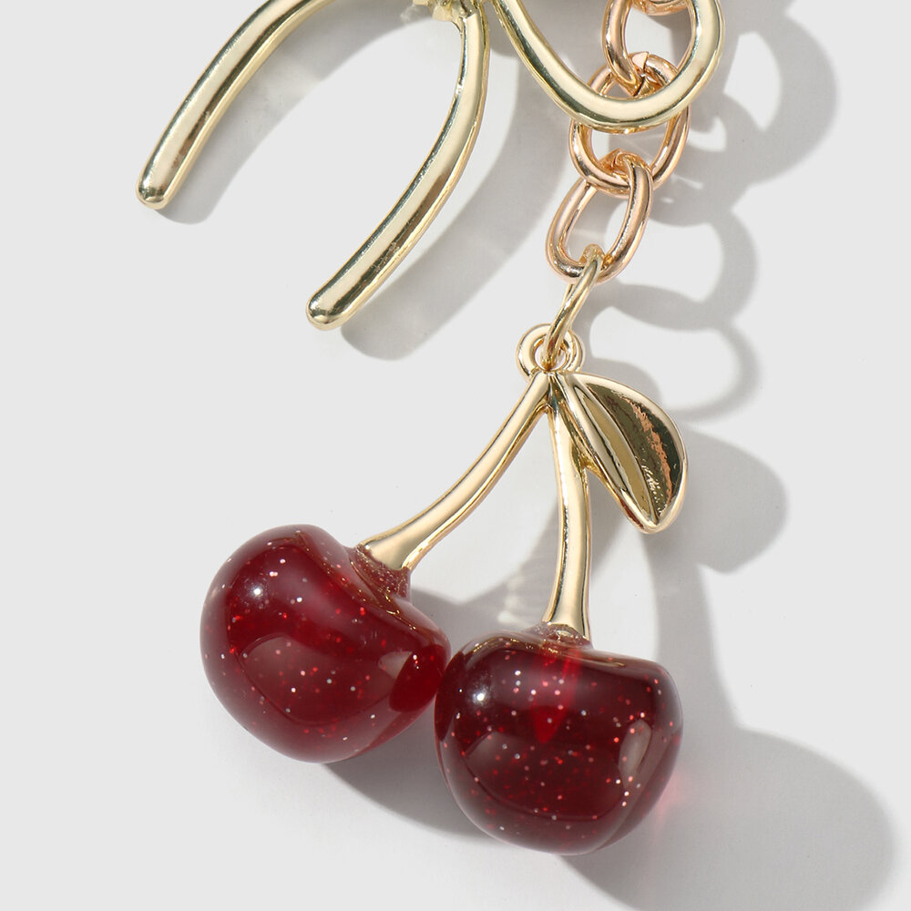 Sweet Bow Knot Cherry Bag Charms h5Picture7