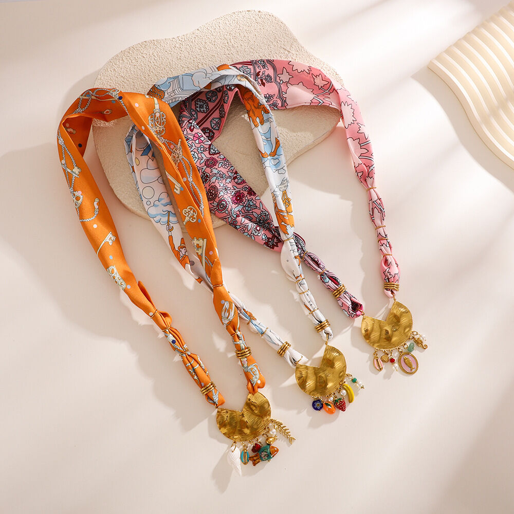 Bohemian Plant Sjaals Dames Hanger Kettingen h5Afbeelding4