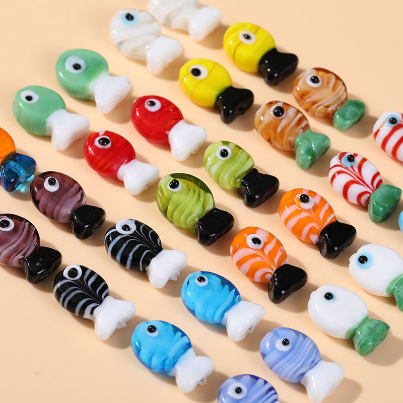 Oceanic Whimsical Fish Glass DIY Jewelry Beads 2
