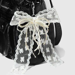 Lace Bow Knot Bag Charms h5 Picture7