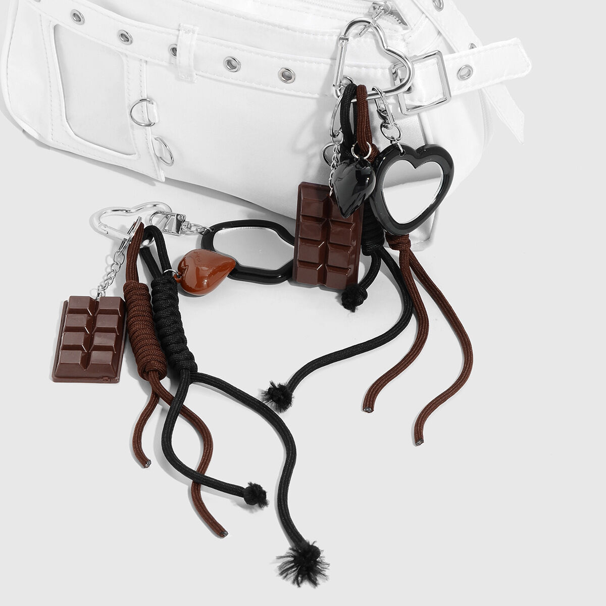 Daily Heart & Chocolate Bag Charms 2